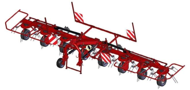 Rotan obrace k traktoru ARIES